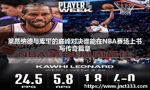 莱昂纳德与库里的巅峰对决谁能在NBA赛场上书写传奇篇章